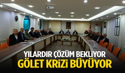 Yıllardır çözüm bekliyor… İlçede gölet krizi büyüyor!
