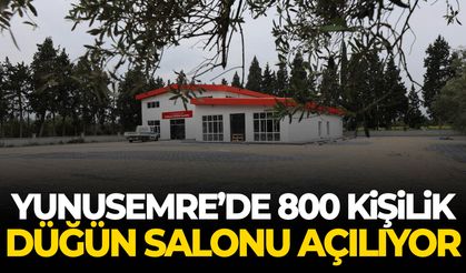 Yunusemre’de 800 kişilik düğün salonu açılıyor