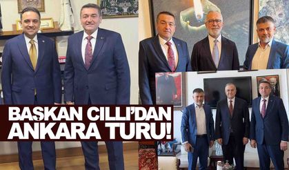 Başkan Cıllı’dan Ankara çıkarması: Saruhanlı’nın projeleri masada