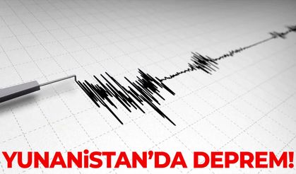 Yunanistan'da 5,2 büyüklüğünde deprem!