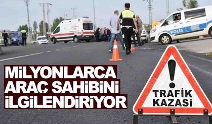 Milyonlarca araç sahibini ilgilendiriyor... Resmen yürürlüğe girdi!