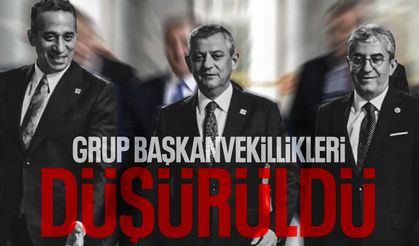 Özgür Özel ekibinin grup başkanvekillikleri düştü!