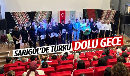 Sarıgöl’de türkü dolu gece