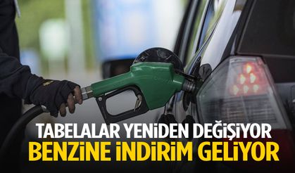 Tabelalar yeniden değişiyor! Benzine indirim geliyor