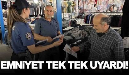 Emniyet ekiplerinden dolandırıcılık ve hırsızlığa karşı uyarı