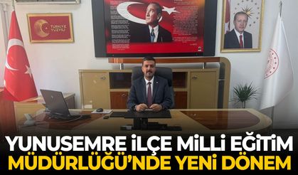 Yunusemre İlçe Milli Eğitim Müdürlüğü’nde yeni dönem