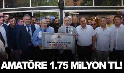 Yunusemre’den amatör spor kulüplerine nakdi destek