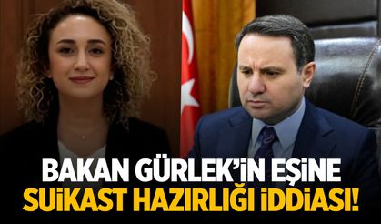 Bakan Gürlek'in eşine saldırı hazırlığı iddiası! Yakalananlar var...