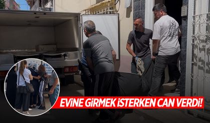Evine girmek isterken can verdi