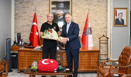 MHP Manisa'dan Emniyet Müdürü Karayel'e ziyaret