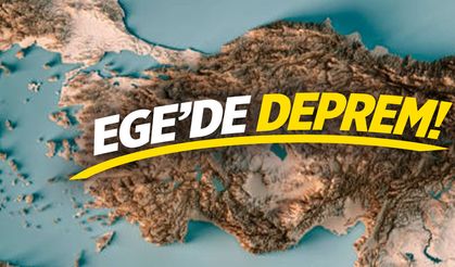 Ege açıkları depremle sallandı!