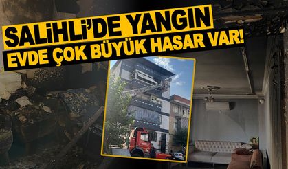 Manisa'da Yangın: Sahibinin Cebi Yandı