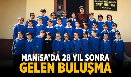 Manisa'da 28 yıl sonra gelen buluşma