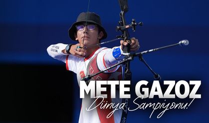 Mete Gazoz bir kez daha Dünya Şampiyonu!