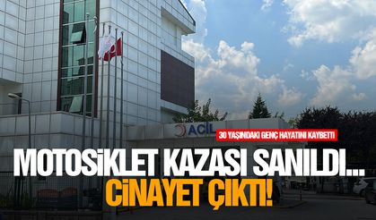 Motosiklet kazası sanıldı... Cinayet çıktı!