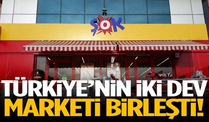Türkiye’nin 2 dev marketi birleşti! SPK onayladı