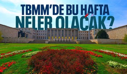 TBMM'de bu hafta neler olacak?