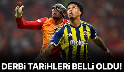 Süper Lig'de derbi takvimi belli oldu!