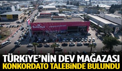 Türkiye’nin dev mağazası konkordato talebinde bulundu