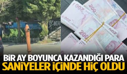 Maaşının tamamını kaybetti… Kamerayı açıp herkesi böyle uyardı