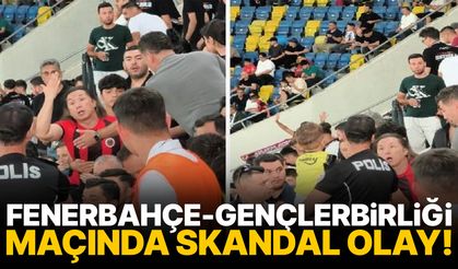 Fenerbahçe-Gençlerbirliği maçında skandal olay!