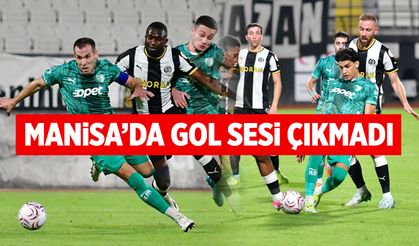 Manisa FK fırsat tepti: 0-0