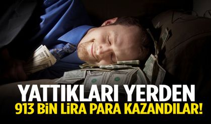 913 bin lira için 60 gün yataktan kalkmadılar!
