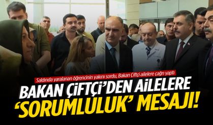 Bakan Çiftçi’den Manisa’da ailelere çağrı!
