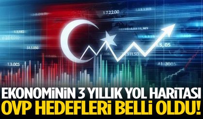 Ekonominin 3 yıllık yol haritası OVP hedefleri belli oldu!