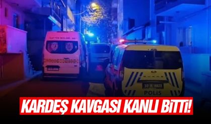 Kardeş kavgası kanlı bitti!