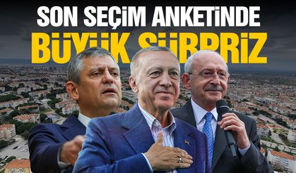 Son seçim anketinden sürpriz çıktı