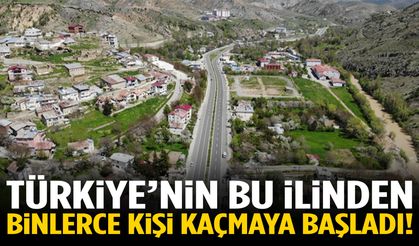 Türkiye’nin bu ilinden binlerce kişi kaçmaya başladı!