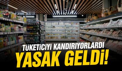 Tüketiciyi yanıltan etiketlere yasak geldi!