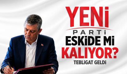 Yeni Parti eskide mi kalıyor?