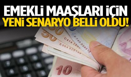 Emekli maaşları için yeni senaryo belli oldu!