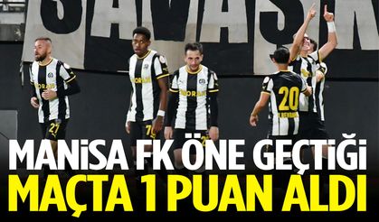 Manisa FK, Esenler Erokspor ile 1-1 berabere kaldı