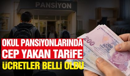 Okul pansiyonlarında cep yakan tarife! Yeni ücretler belli oldu