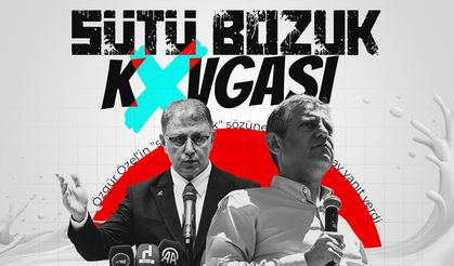 Özgür Özel ve Cemil Tugay arasında 'sütü bozuk' kavgası!