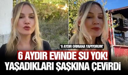 6 aydır evinde su yok! Yaşadıkları şaşkına çevirdi