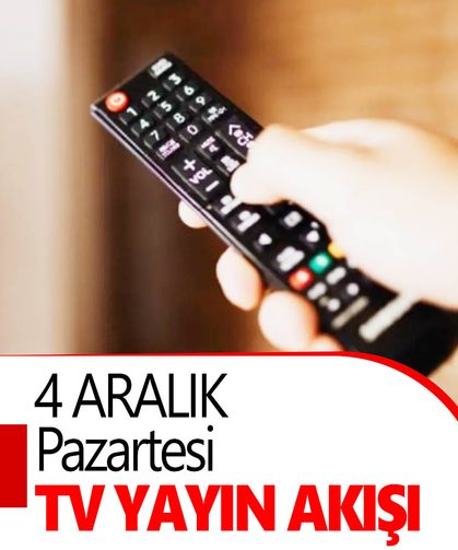 4 Aralık 2023 televizyonda ne var?