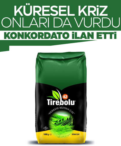 Dünyanın en çok çay içilen ülkesinde Tirebolu 42 konkordato ilan etti!