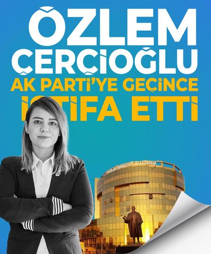 CHP'li başkanın çocukları belediyeden istifa etti