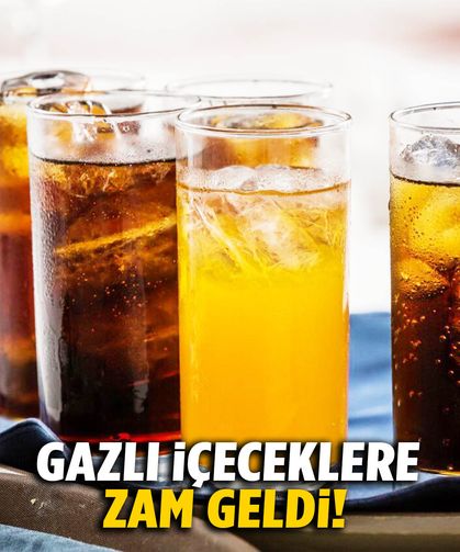 Zam dalgası durmak bilmiyor… Gazlı içeceklere zam geldi!