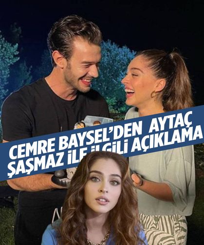 Manisalı oyuncu Aytaç Şaşmaz ve Cemre Baysel ayrılığı kesinleşti! İlk kez konuştu…