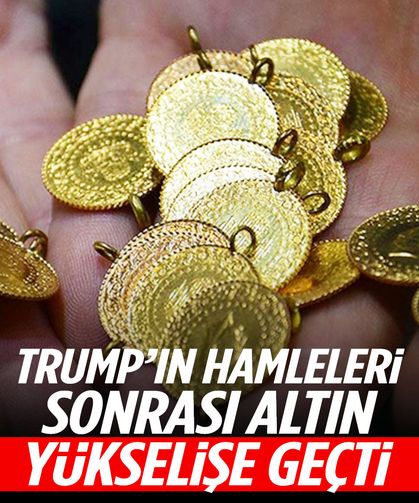 Trump’ın hamleleri sonrası altın yükselişe geçti!