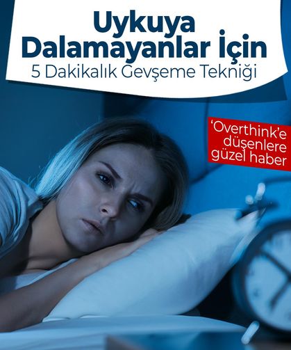 Uykuya Dalamayanlar İçin 5 Dakikalık Gevşeme Tekniği: Hızlı ve Etkili Yöntem