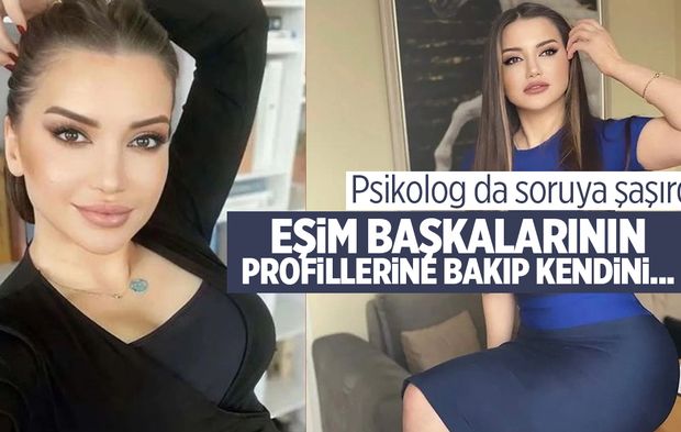 Eşinin başka profillere girerek yaptığı şeyi açıkladı! Esra Ezmeci de şaşırdı…