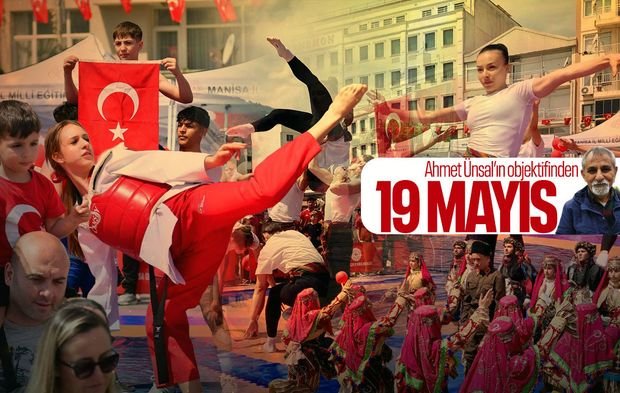 Manisa’da 19 Mayıs coşkusu | Foto Galeri