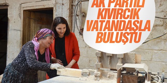 AK Parti'li Semra Kaplan Kıvırcık'tan Demirci'ye ziyaret