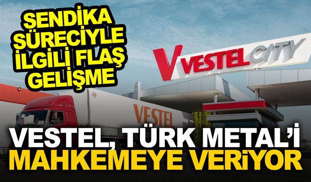 Vestel’den ‘sendika’ açıklaması